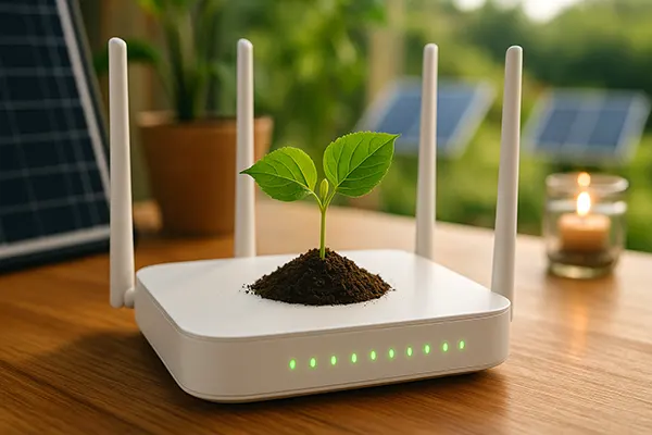 Green internet setup