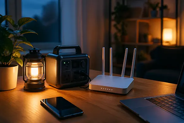 power outage internet